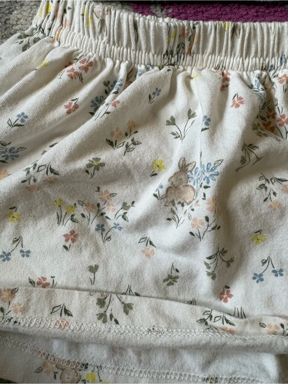 Carters Bunny Shirt & Skort Outfit 24 Months